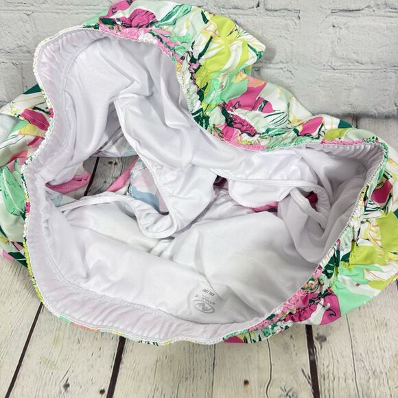 Athletic Shorts Women Plus Size XXL Multicolor Vibrant Colors Gym Run Lined Dry - Picture 3 of 10